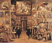 TENIERS, David the Younger Archduke Leopold Wilhelm in his Gallery fyjg oil painting artist